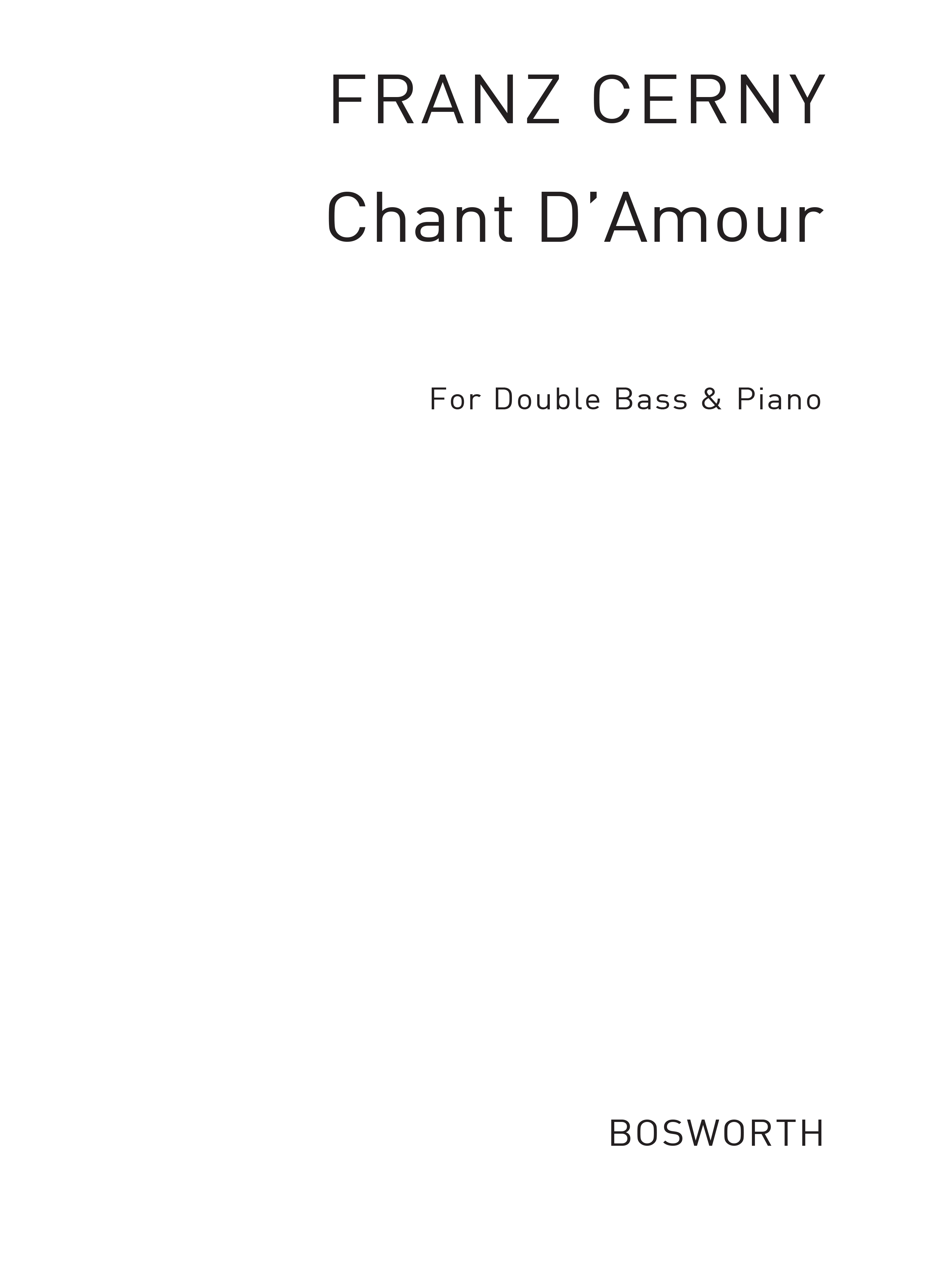 F Cerny: Chant D'amour