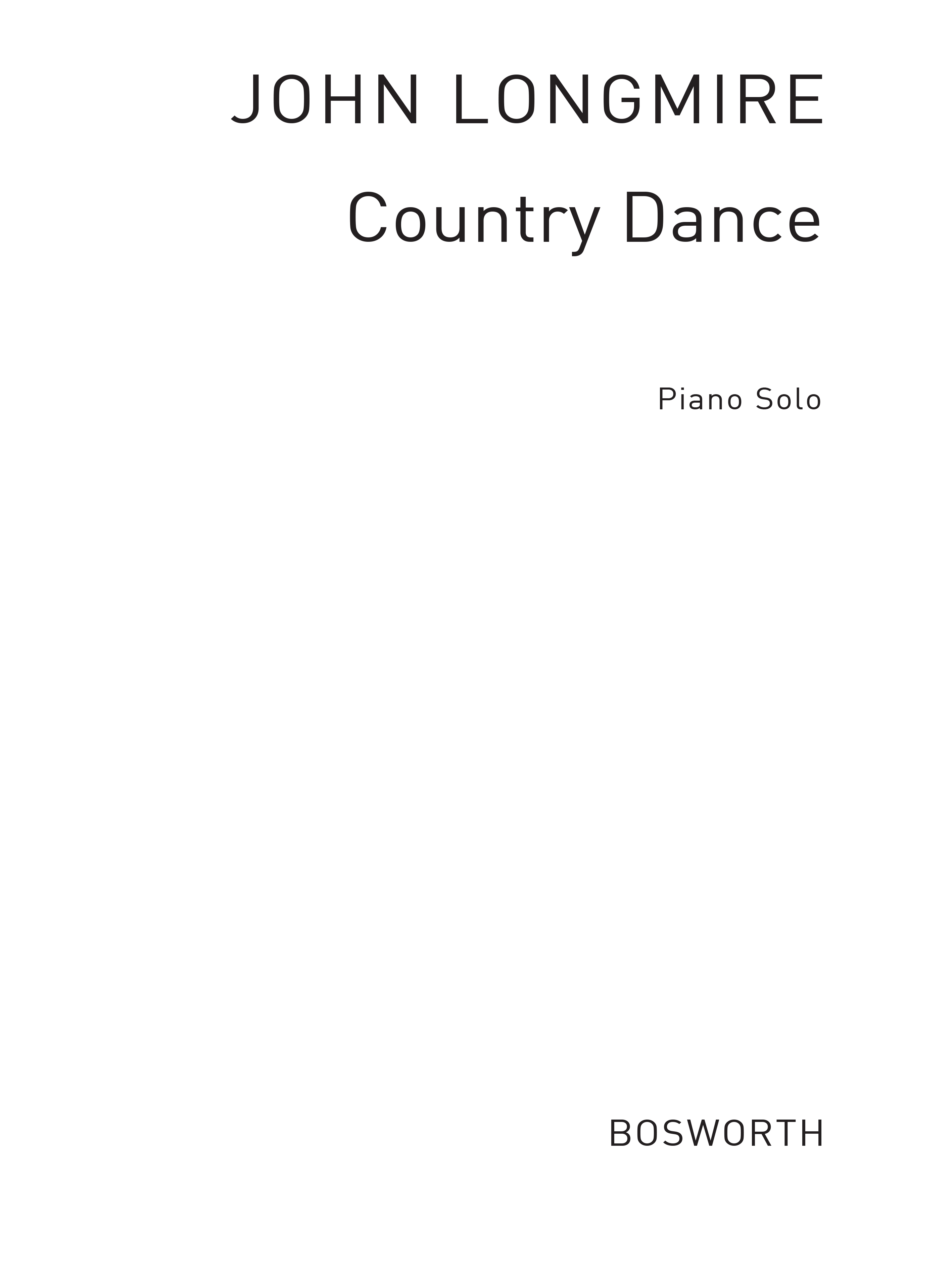 Longmire, J: Country Dance: Pf