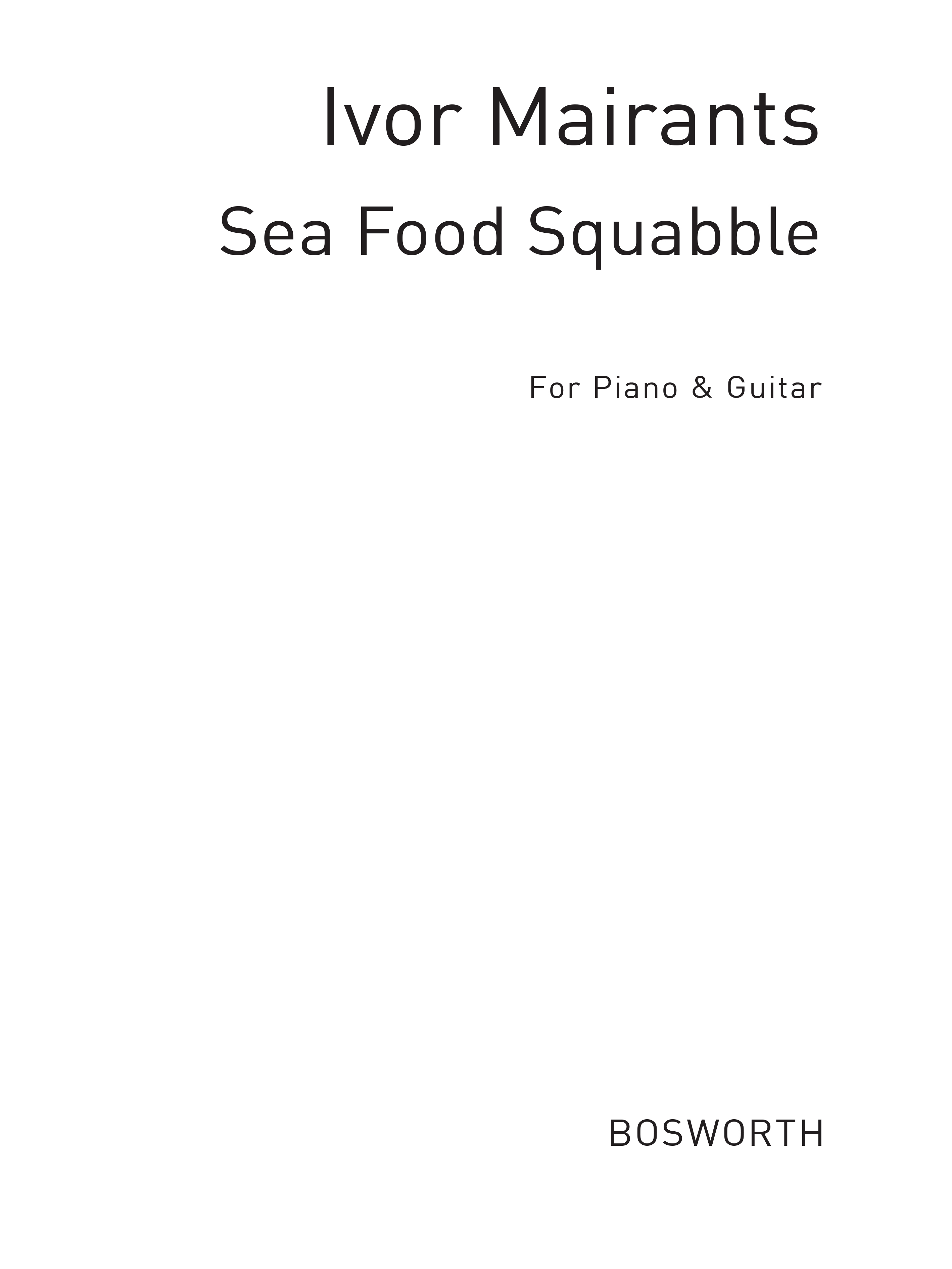 Mairants, I 5 Sea Food Squabble Elec & Span Gtr Solos Gtr/Pf
