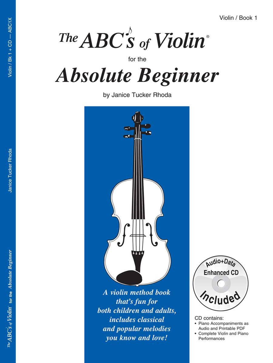 Janice Tucker Rhoda: The ABC's Of Violin Book 1 - Absolute Beginner