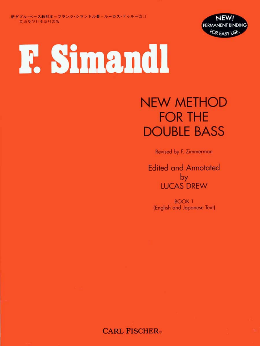 Franz Simandl: New Method For The Double Bass Vol.1