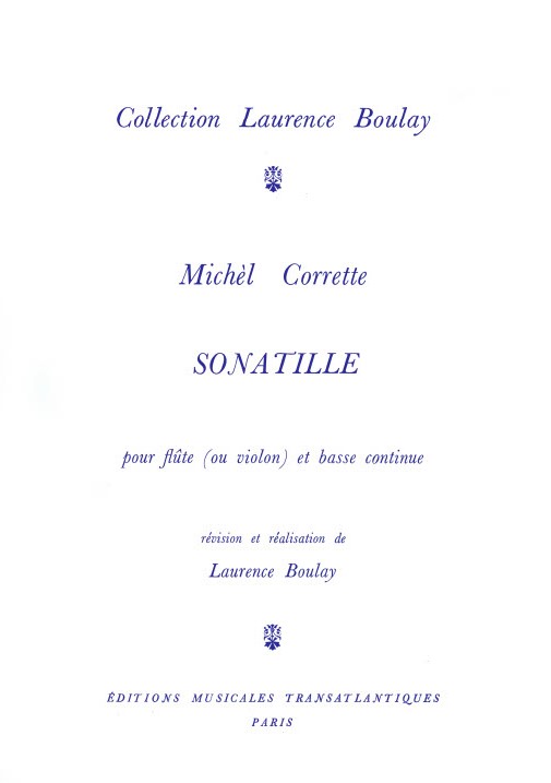 Michel Corrette: Sonatille