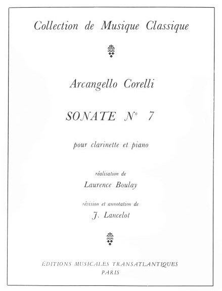 Archangelo Corelli: Sonate N°7