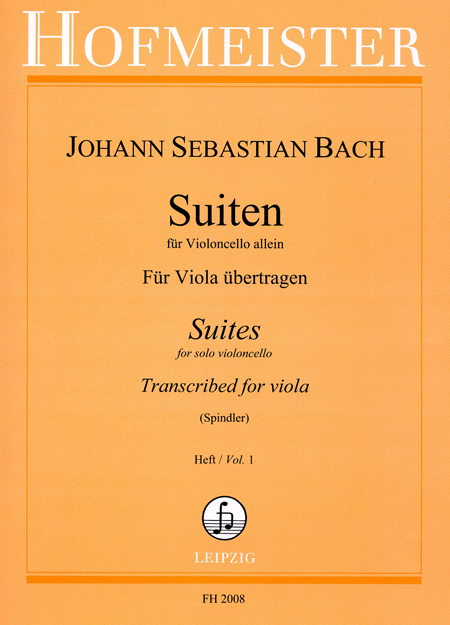 Johann Sebastian Bach: Suiten Für Violoncello Band 1