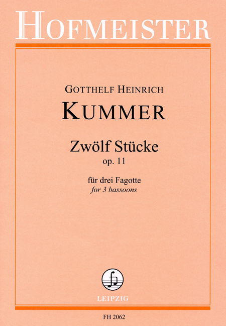 Kummer, G. H.: 12 Pieces Op 11