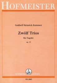 Kummer, G. H.: 12 Trios Op 13