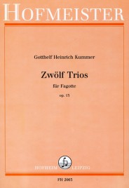 Kummer, G. H.: 12 Trios Op 13