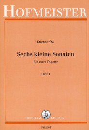 Etienne Ozi: Sechs Kleine Sonaten Band 1