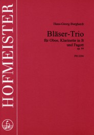 Burghardt, H. G.: Wind Trio Op 99