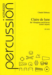 Claude Debussy: Claire De Lune Fur Vibraphon Und Klavier