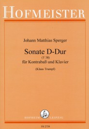 Johann Matthias Sperger: Sonata In D T38