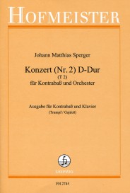 Sperger, J. M.: Concerto No 2 D Major