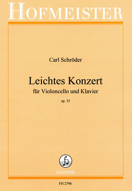 Schröder, C.: Easy Concerto Op 55