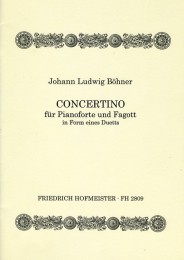 Bohner, L.: Concertino Op 32