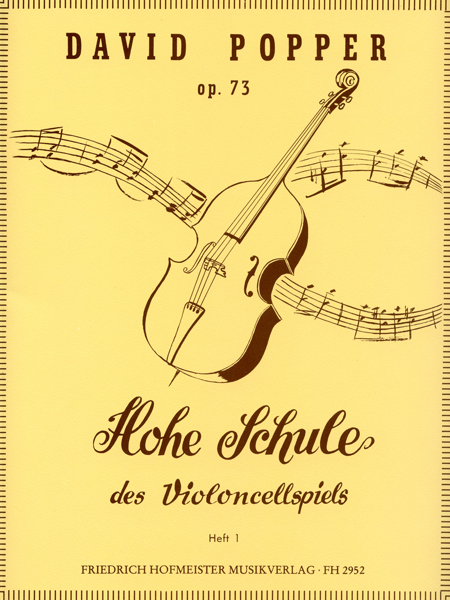 David Popper: Hohe Schule Des Violoncellspiels Op. 73 Band 1