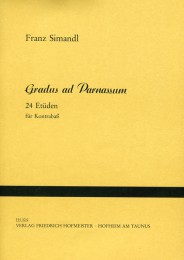 Simandl, F.: Gradus Ad Parnassum - 24 Studies