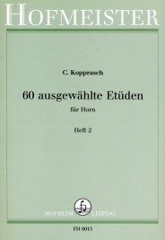 Friedrich Gumbert: 60 Ausgewhlte Etden Fr Horn Band 2