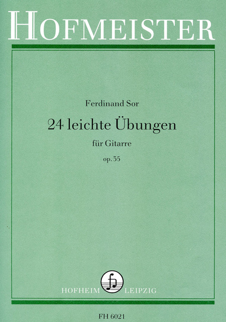 Sor, F.: 24 Easy Exercises Op 35