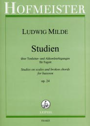 Ludwig Milde: Studien Über Tonleiter- Und Akkordzerlegungen Op. 24