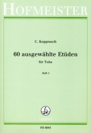 Franz Seyffarth: 60 Ausgewählte Etüden Für Tuba Band 1