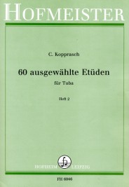 Franz Seyffarth: 60 Ausgewählte Etüden Für Tuba Band 2
