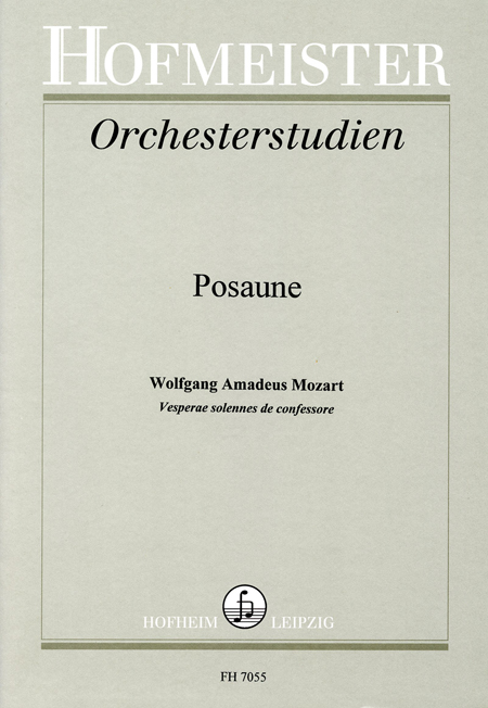 Mozart: Orchestral Studies - Mozart Solemn Vespers
