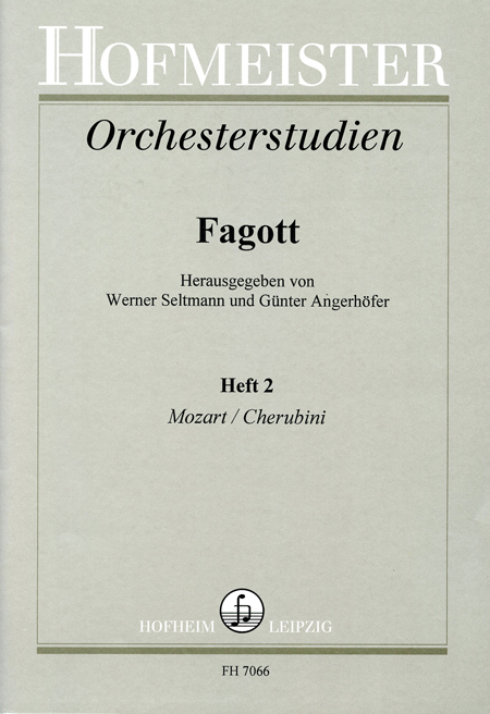 Orchestral Studies Book 2 - Mozart And Cherubini