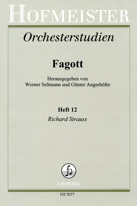 Richard Strauss: Orchestral Studies Book 12 - Strauss Operas