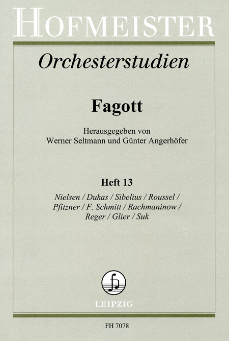 Orchestral Studies Book 13 - Nielsen, Sibelius, Rachmaninov