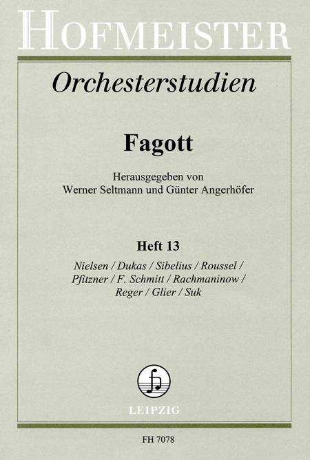 Orchestral Studies Book 13 - Nielsen, Sibelius, Rachmaninov