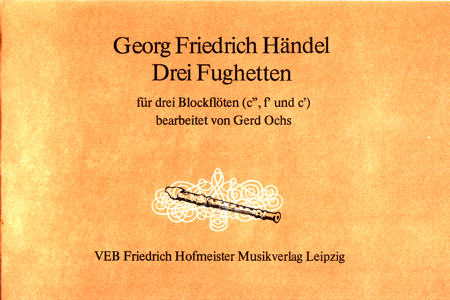 Händel, Georg Friedrich: 3 Fugettas