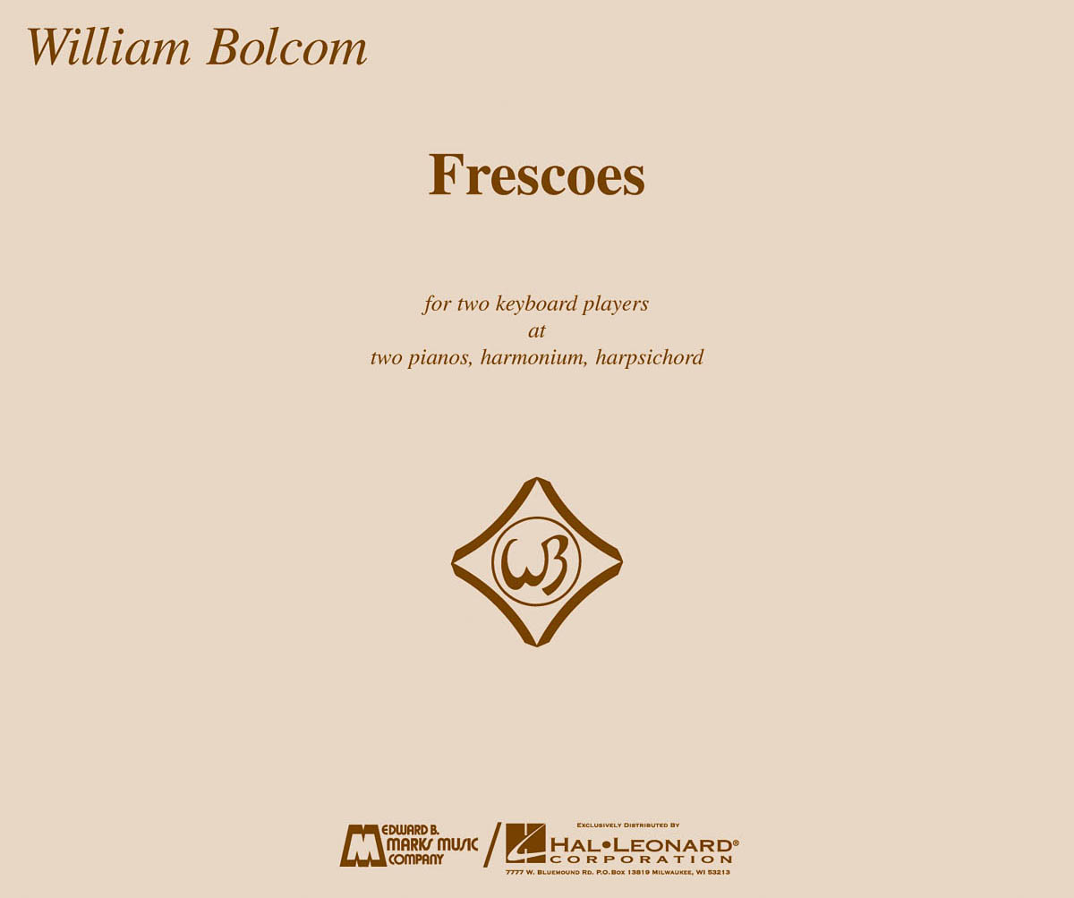 Bolcom Frescoes 2pf/Hpd/Harmonium