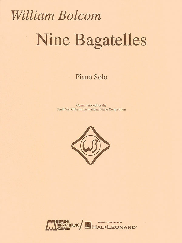 William Bolcom: Nine Bagatelles For Piano Solo