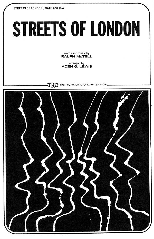 Ralph McTell: Streets Of London (SATB)