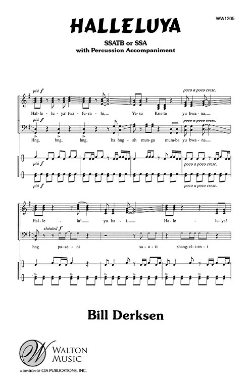 Bill Derksen: Halleluya