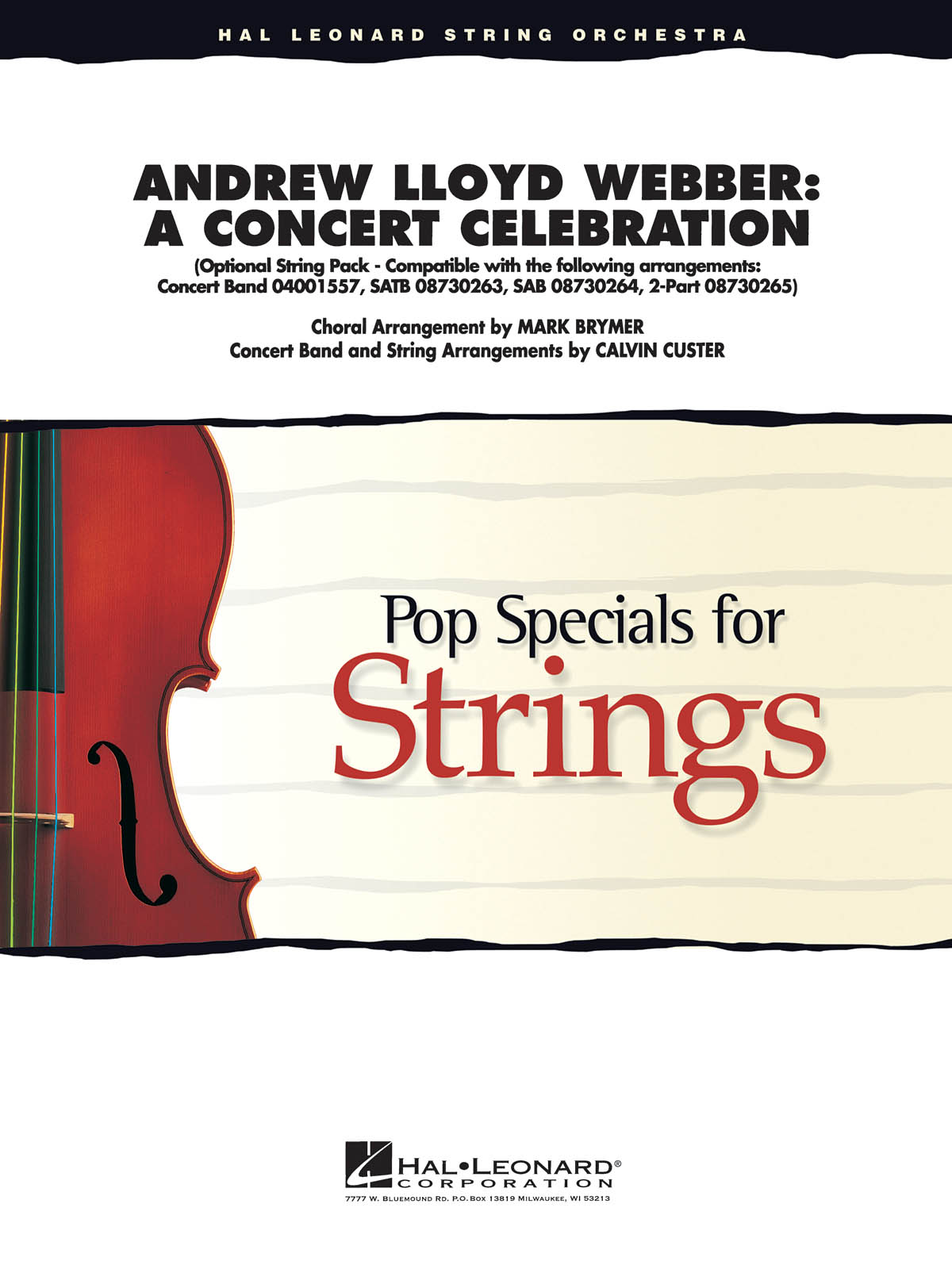 Andrew Lloyd Webber: A Concert Celebration (String Parts)