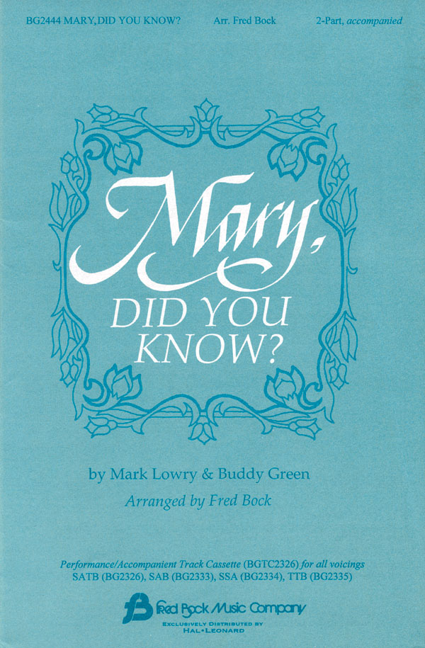 Buddy Greene: Mary, Did You Know? (2-Part)