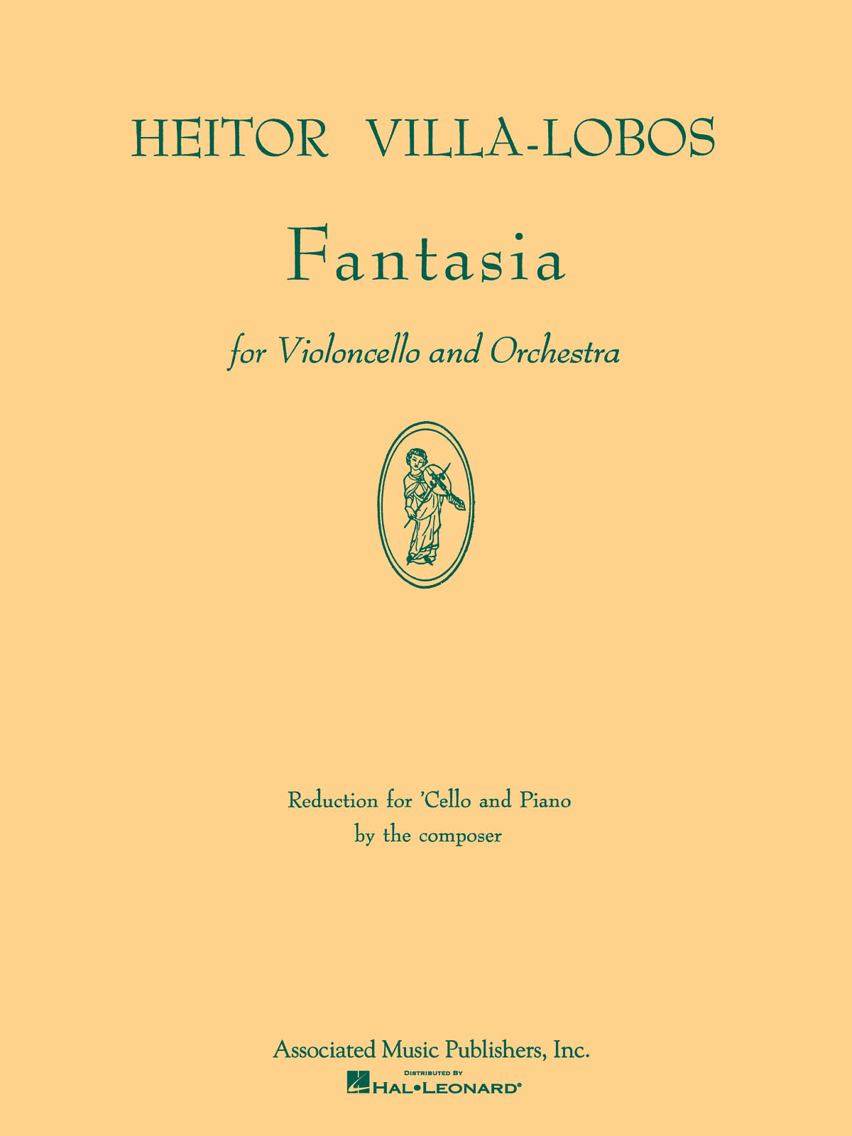 Heitor Villa-Lobos: Fantasia For Cello And Orchestra (Cello/Piano)