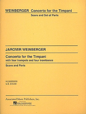 Jaromir Weinberger: Concerto For The Timpani (Score/Parts)