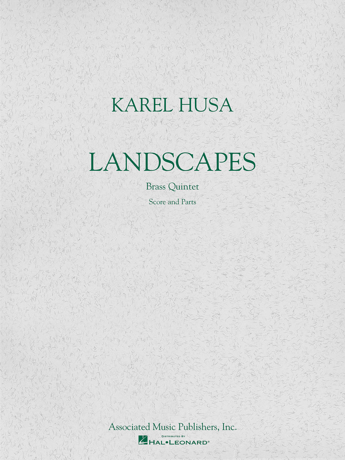 Karel Husa: Landscapes For Brass Quintet (Score/Parts)