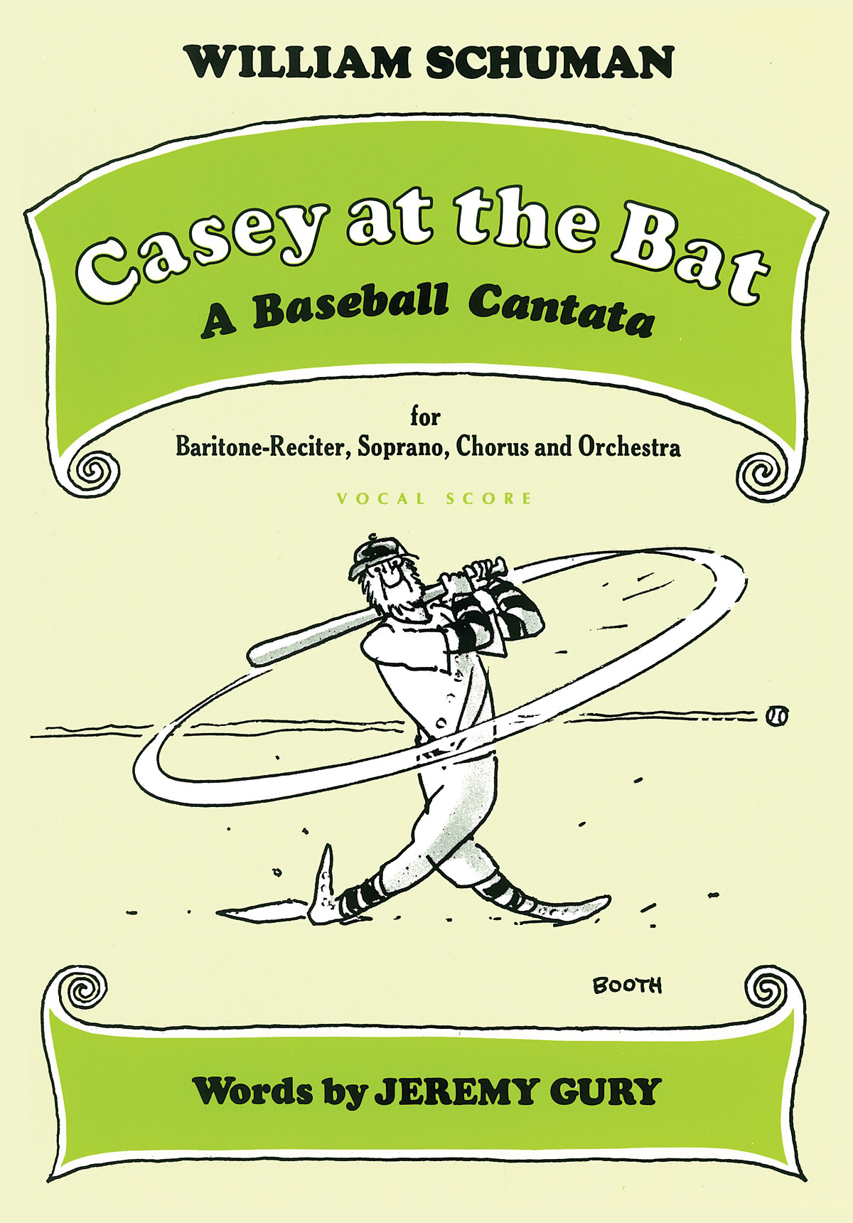 William Schuman: Casey at the Bat (Vocal Score)