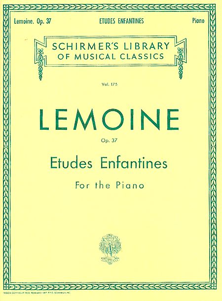Henry Lemoine: Etudes Enfantines Op.37