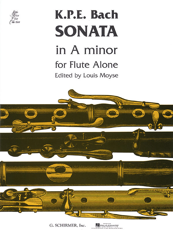 Carl Philipp Emanuel Bach: Sonata In A Minor For Solo Flute