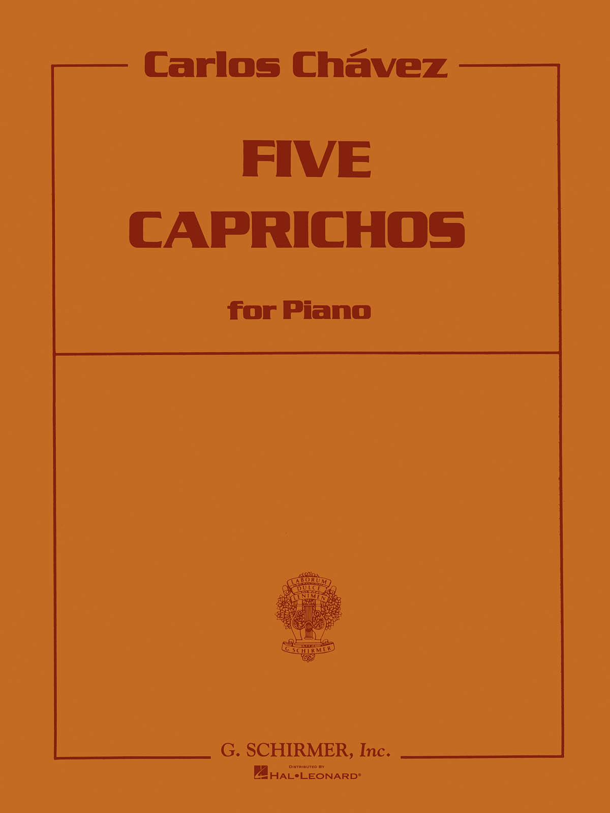 Carlos Chavez: Five Capriches For Piano