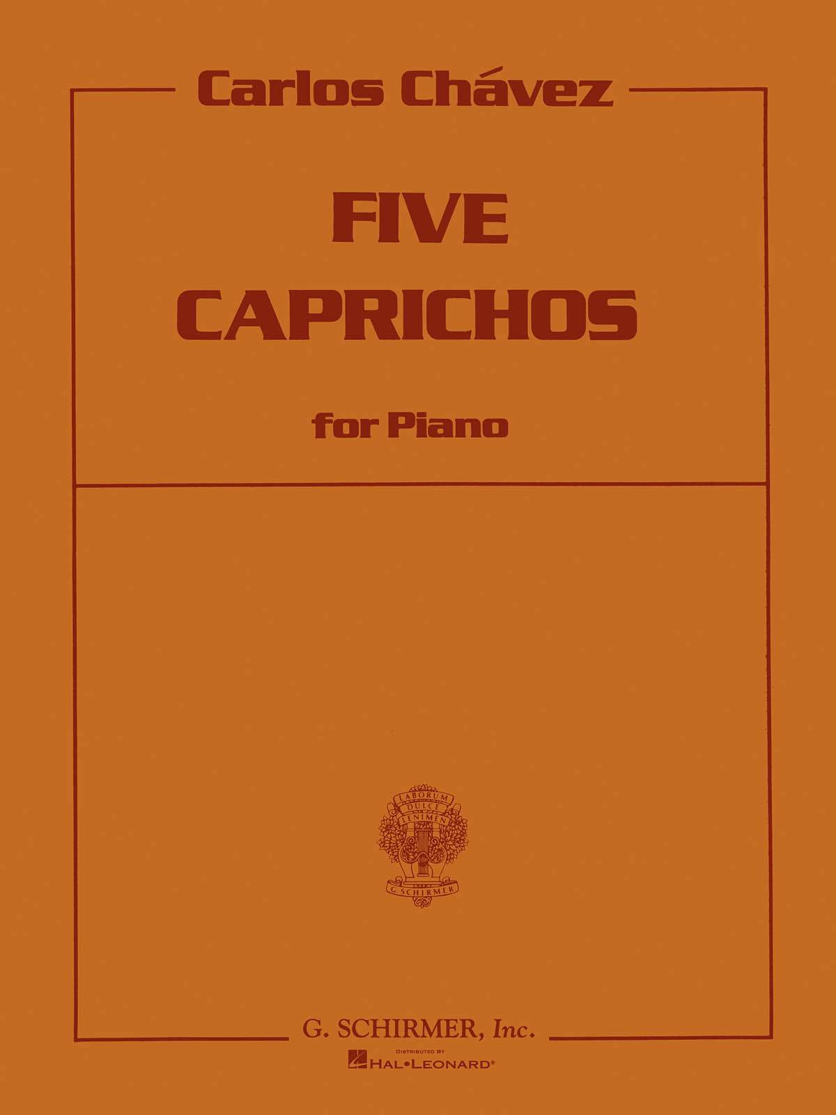 Carlos Chavez: Five Capriches For Piano