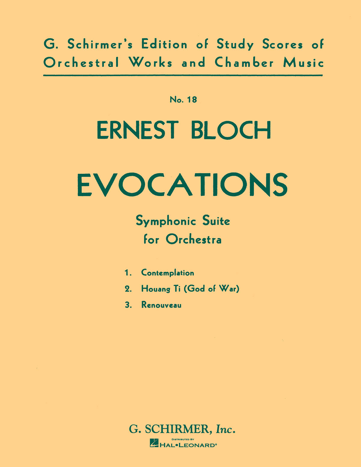 Ernest Bloch: Evocations