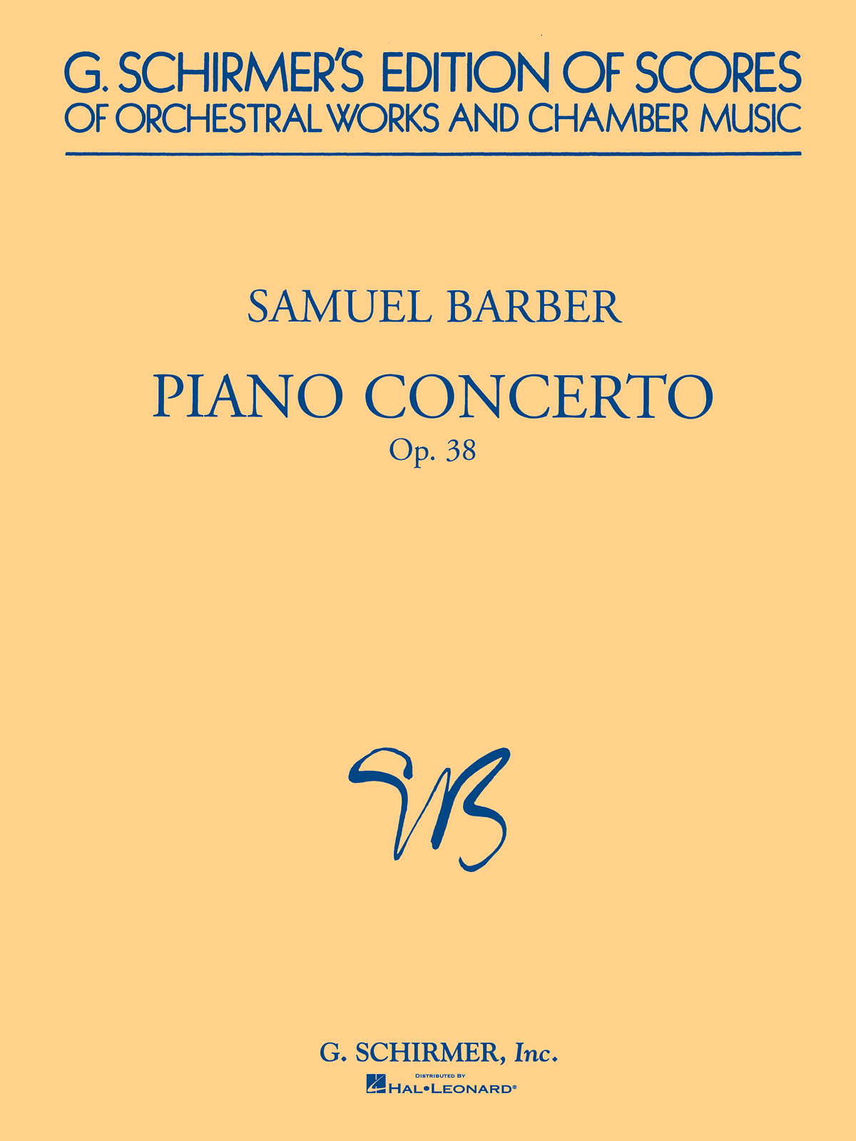 Samuel Barber: Piano Concerto Op. 38 (Study Score)