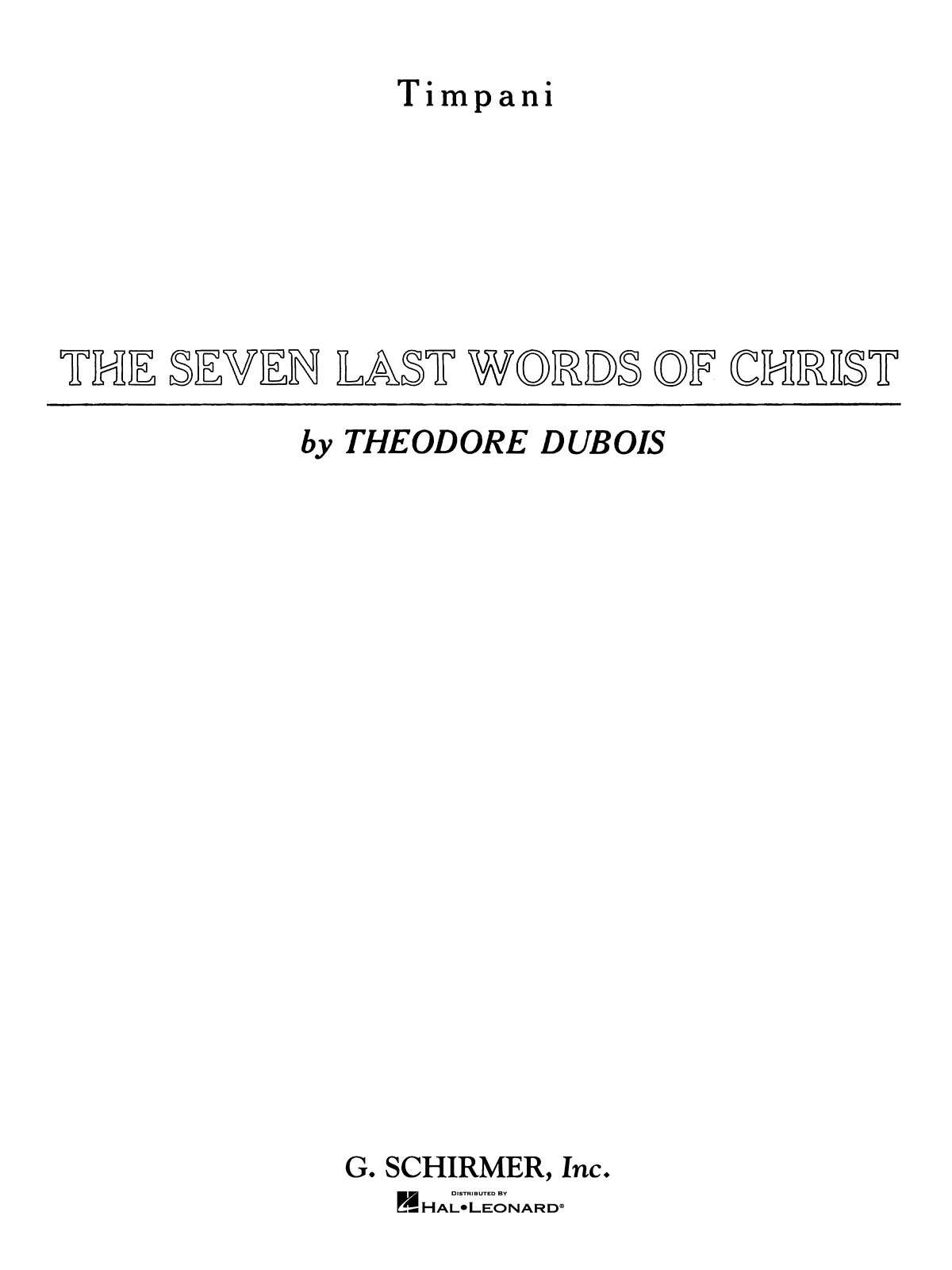 Seven Last Words of Christ