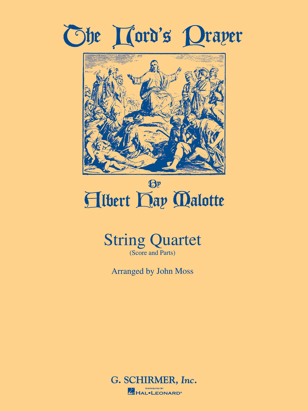 Albert Hay Malotte: The Lord's Prayer (String Quartet) - Score/Parts