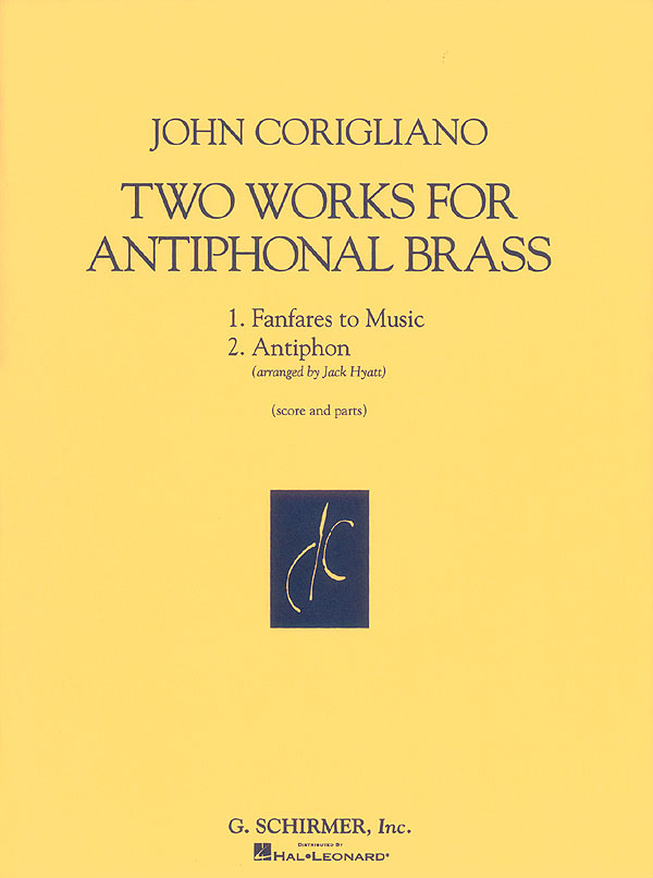 John Corigliano: 2 Works For Antiphonal Brass (Score And Parts)